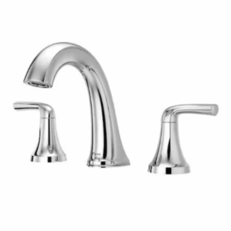 Model LF-049-LRCC – Widespread Double Handle Bathroom Faucet – Polished Chrome (National Retailer Brand) – Open Box (Never Used)
