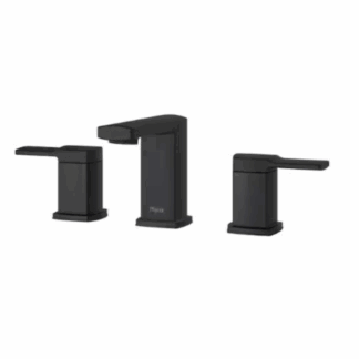 Model LG49-DAPB – Widespread 2-Handle Bathroom Faucet – Black Finish (National Retailer Brand) – Open Box (Never Used)