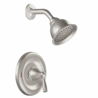 Model 82912srn – 1-Spray Single Handle Shower Faucet 1.75 GPM in Brushed Nickel (National Retailer Brand) – Open Box (Never Used)