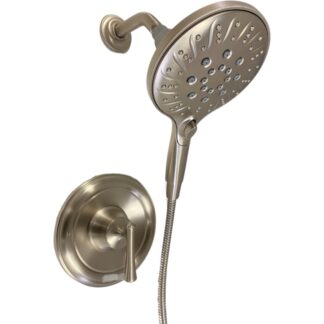 Model 82975SRN – 6-Spray Single Handle Shower Faucet 1.75 GPM in Brushed Nickel (National Retailer Brand) – Open Box (Never Used)