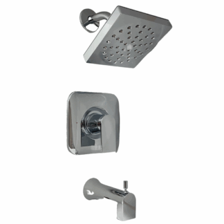 Model 82760  – Single-Handle 1-Spray Tub and Shower Faucet in Chrome (National Retailer Brand) – Open Box (Never Used)