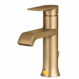 Model WS84760BZG – Single Handle Single Hole Bathroom Faucet in Bronzed Gold (National Retailer Brand) – Open Box (Never Used)