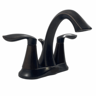 Model 6410ORB – Two-Handle High Arc Bathroom Faucet – Oil Rubbed Bronze Finish – (National Retailer Brand) – Open Box (Never Used)