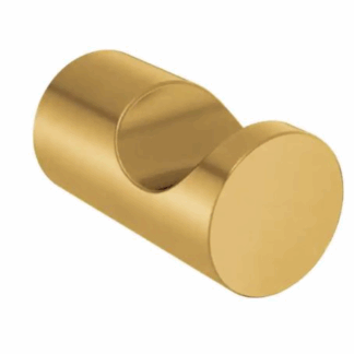Model YB0403BG  – Single Robe Hook in Brushed Gold (National Retailer Brand) – Open Box (Never Used)