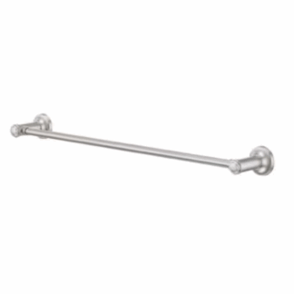 Model BTB-BCO2GS – Wall Mounted Single Towel Bar – Fingerprint Resistant Brushed Nickel (National Retailer Brand) – Open Box (Never Used)