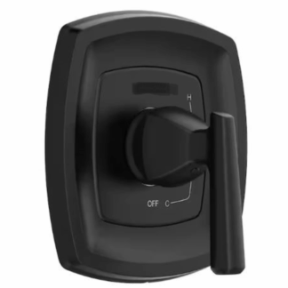 Model TU018500.243  – 1-Handle Wall Mount Valve Only Trim Kit for Rough-In Valves in Matte Black (National Retailer Brand) – Open Box (Never Used)