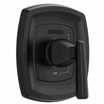 Model TU018500.243  – 1-Handle Wall Mount Valve Only Trim Kit for Rough-In Valves in Matte Black (National Retailer Brand) – Open Box (Never Used)