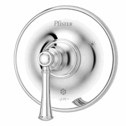 Model R89-1TBC – 1-Handle Valve Only Trim Kit (Valve Not Included) – Polished Chrome (National Retailer Brand) – Open Box (Never Used)