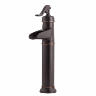 Model LF-M40-YP0Y – Single Hole Single-Handle Vessel Bathroom Faucet – Bronze Finish – (National Retailer Brand) – Open Box (Never Used)