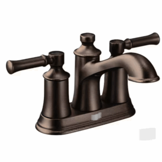 Model 6802ORB  – 4 in. Centerset 2-Handle Bathroom Faucet – Oil Rubbed Bronze Finish – (National Retailer Brand) – Open Box (Never Used)