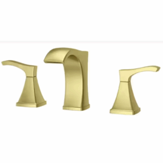Model LF-049-VNBG –  8 in. Widespread 2-Handle Bathroom Faucet – Brushed Gold Finish – (National Retailer Brand) – Open Box (Never Used)