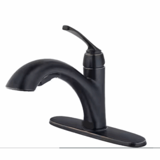 Model F-534-7CRY –  Single Handle Pull-Out Kitchen Faucet – Tuscan Bronze Finish (National Retailer Brand)– Open Box (Never Used)