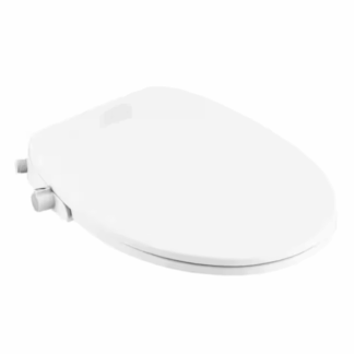 Model EB500-R – Non-Electric Bidet Seat for Round Toilets – White Finish – (National Retailer Brand) – Open Box (Never Used)