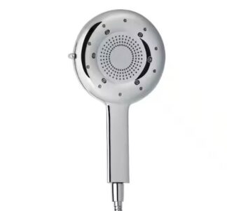 Model N400H0CH – 4-Spray Wall Mount Fixed and Handheld Shower Head – 1.5 GPM, 6.5 in., Chrome Finish (National Retailer Brand) – Open Box (Never Used)