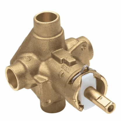 Model 2520 – Brass Rough-In Pressure-Balancing Cycling Tub and Shower Valve – 1/2 in. CC Connection (National Retailer Brand) – Open Box (Never Used)