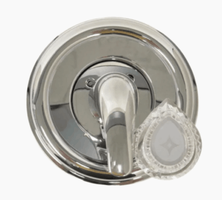 Model 10001 – 2-Handle Tub and Shower Faucet – Chrome Finish (National Retailer Brand) – Open Box (Never Used)