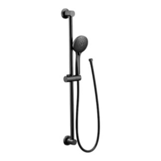 Model 3558EPBL  – 5-Spray 30 in. Eco-Performance Wall Bar with Handheld Shower in Matte Black (National Retailer Brand) – Open Box (Never Used)