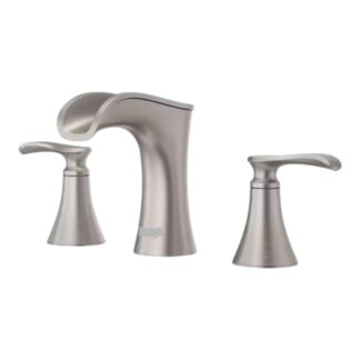 Model LF-049-JDGS – 8 in. Widespread Double Handle Bathroom Faucet – Smudge Resistant Brushed Nickel Finish (National Retailer Brand) – Open Box (Never Used)