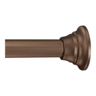 Model TR1000OWB – 72 in. Adjustable Straight Decorative Tension Shower Rod in Old World Bronze (National Retailer Brand) – Open Box (Never Used)