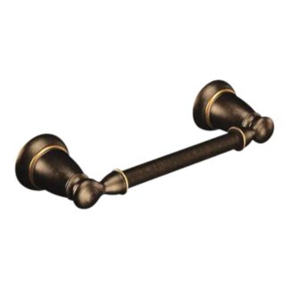 Model Y2608BRB – Pivoting Double Post Toilet Paper Holder in Bronze (National Retailer Brand) – Open Box (Never Used)