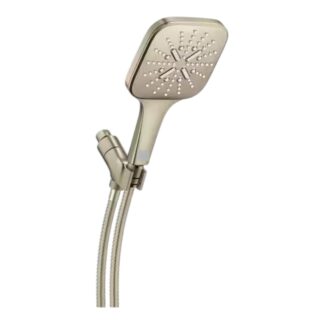 Model 26605EN0 – 3-Spray Wall Mount Square Handheld Shower Head 1.75 GPM in Brushed Nickel (National Retailer Brand) – Open Box (Never Used)