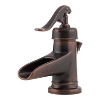 Model LF-042-YP0U  – 4 in. Centerset Single Handle Bathroom Faucet – Antique Bronze Finish (National Retailer Brand) – Open Box (Never Used)