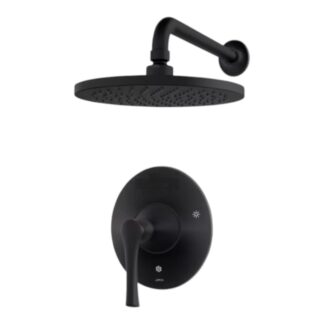 Model LG897RH – 1-Handle Shower Only Trim in Matte Black – (National Retailer Brand) – Open Box (Never Used)