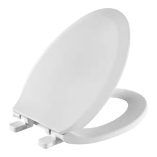 Model  5503A65BH.020 – Elongated Germ-Resistant Soft Close Toilet Seat in White – (National Retailer Brand) – Open Box (Never Used)