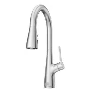 Model LG529-NES –  Single-Handle Pull-Down Sprayer Kitchen Faucet – Stainless Steel (National Retailer Brand) – Open Box (Never Used)