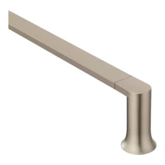 Model BH3824BN – Modern LX 24 in. Towel Bar in Brushed Nickel – (National Retailer Brand) – Open Box (Never Used)