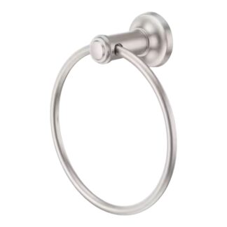 Model BRB-BCO0GS – Wall Mounted Towel Ring in Brushed Nickel – (National Retailer Brand) – Open Box (Never Used)