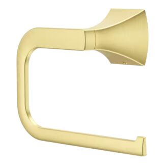 Model BRB-BIE0BG – Wall Mounted Hand Towel Holder in Brushed Gold – (National Retailer Brand) – Open Box (Never Used)