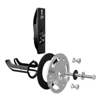 Model SMA1000CH – Grab Bar Anchors (2-Pack) – Chrome Finish – (National Retailer Brand) – Open Box (Never Used)
