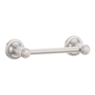 Model BPH-BCO0GS – Wall Mounted Double Post Pivot Toilet Paper Holder in Brushed Nickel (National Retailer Brand) – Open Box (Never Used)