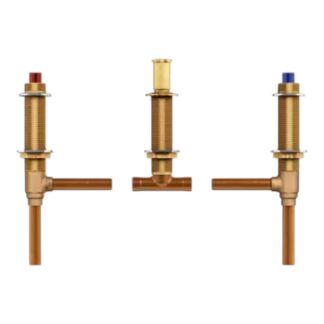 Model 4792 – 2-Handle 3-Hole Roman Tub Adjustable Rough-In Valve - 1/2 in. CC Connection (National Retailer Brand) – Open Box (Never Used)
