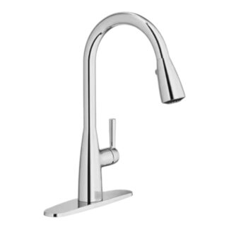 Model 7418300.002 – Single-Handle Pull-Down Sprayer Kitchen Faucet in Polished Chrome (National Retailer Brand) – Open Box (Never Used)