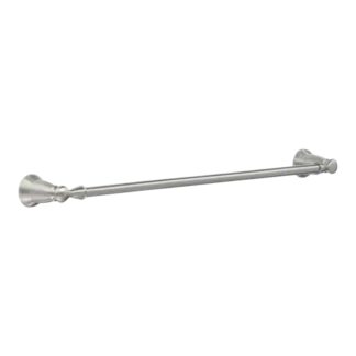 Model Y2624BN – 24 in. Wall Mounted Towel Bar – Brushed Nickel Finish (National Retailer Brand) – Open Box (Never Used)