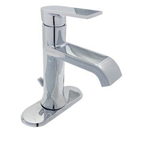 Model WS84760 – Single Handle Single Hole Bathroom Faucet in Chrome – (National Retailer Brand) – Open Box (Never Used)