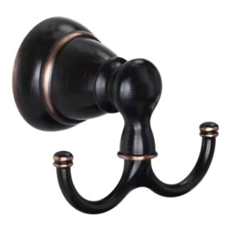 Model Y2603BRB – Double Robe Hook – Bronze Finish (National Retailer Brand) – Open Box (Never Used)