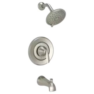 Model 8039502.295 – Single-Handle 3-Spray Shower Faucet – Brushed Nickel Finish (National Retailer Brand) – Open Box (Never Used)