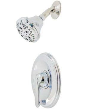 Delta 132900-A Classic Single-Handle 5-Spray Shower Faucet in Chrome