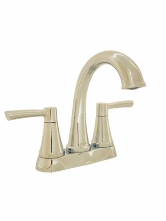 Delta 25862LF Casara 4 in. Centerset Double Handle Bathroom Faucet in Polished Chrome
