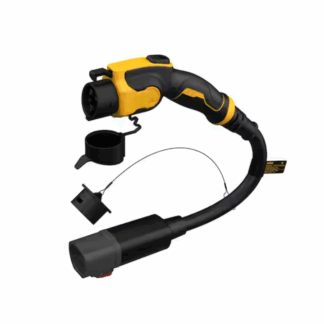 Model DXPAEV20TS – NACS to SAE J1772 Charging Adapter, 40 Amp, 240-Volt, Portable EV Charging Adapter for NACS Charging Stations (National Retailer Brand) – Open Box (Never Used)