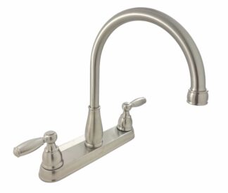 Delta Foundations 21987LF-SS Two Handle Kitchen Faucet in Stainless