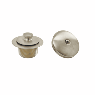 T90331BN Tub and Shower Drain Covers in Brushed Nickel