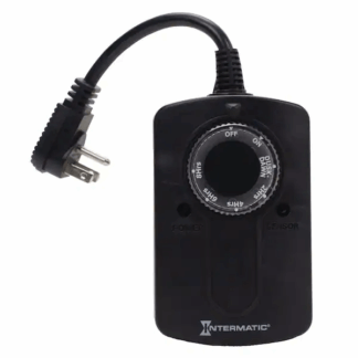 Intermatic HB51KD89 1000-Watt Outdoor Timer with Photocell Light Sensor for Christmas Lights and Decorations