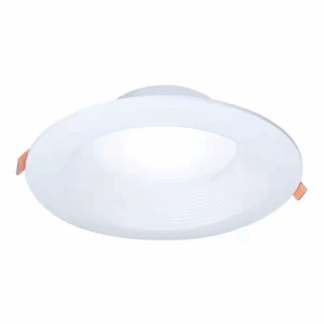 HALO LTB6089FS351EWHDMR LTB 6 in. Selectable CCT (3000K-5000K) Integrated LED, White Recessed Light, Dimmable Retrofit Trim