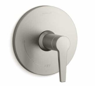 Kohler K-TS74042-4-BN Hint Function Pressure Balanced Valve Trim Only with Single Lever Handle - Less Rough In