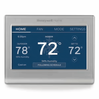 Honeywell Home RTH9585WF Wi-Fi Smart Color 7-Day Programmable Smart Thermostat with Color-Changing Touchscreen Display