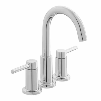 Glacier Bay 1008 028 069 Dorind 8 in. Widespread Double-Handle High-Arc Bathroom Faucet in Polished Chrome